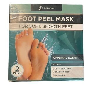 NEW DERMORA | foot mask peel masks sealed